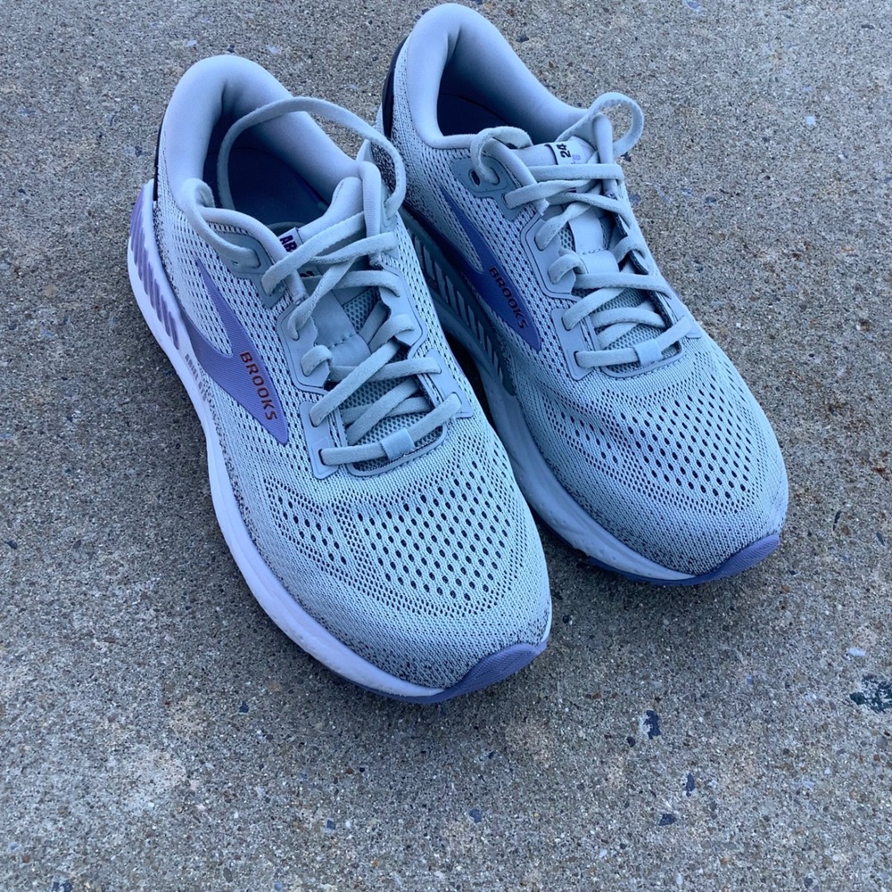 Brooks Ariel GTS 24 Womens Running Shoes Alloy Lilac Grey 1204141B080 Size 9
